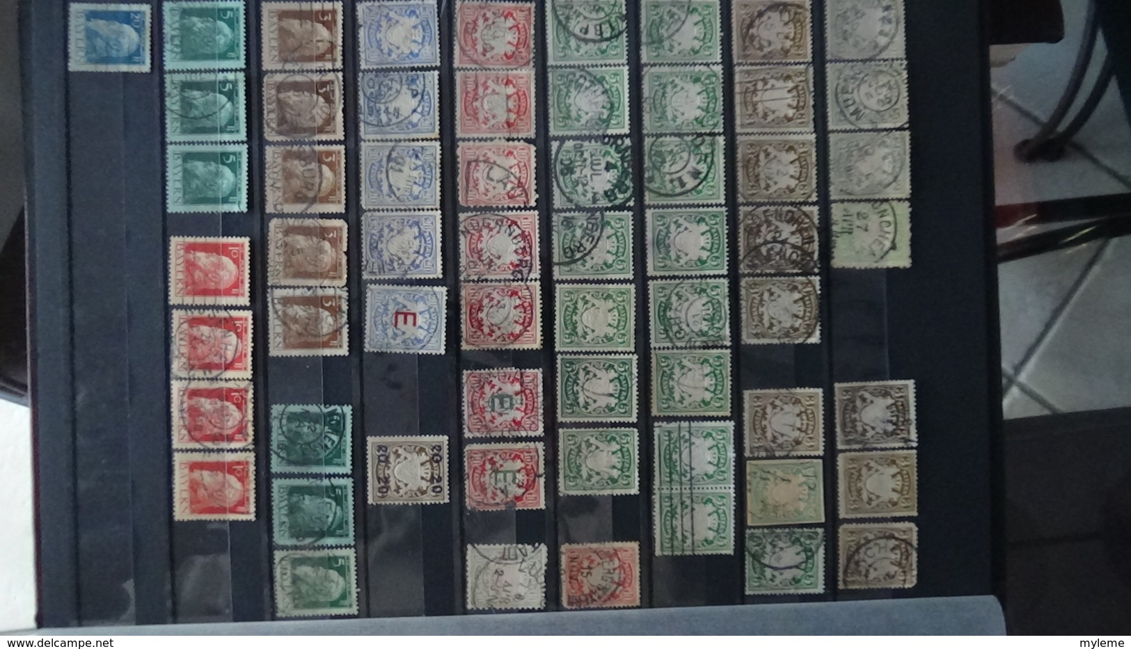 Collection Allemagne Majorité Oblitérés Dont Timbres ** De France Côte 299 Euros Hors Timbres De L'album !!! - Collections (en Albums)