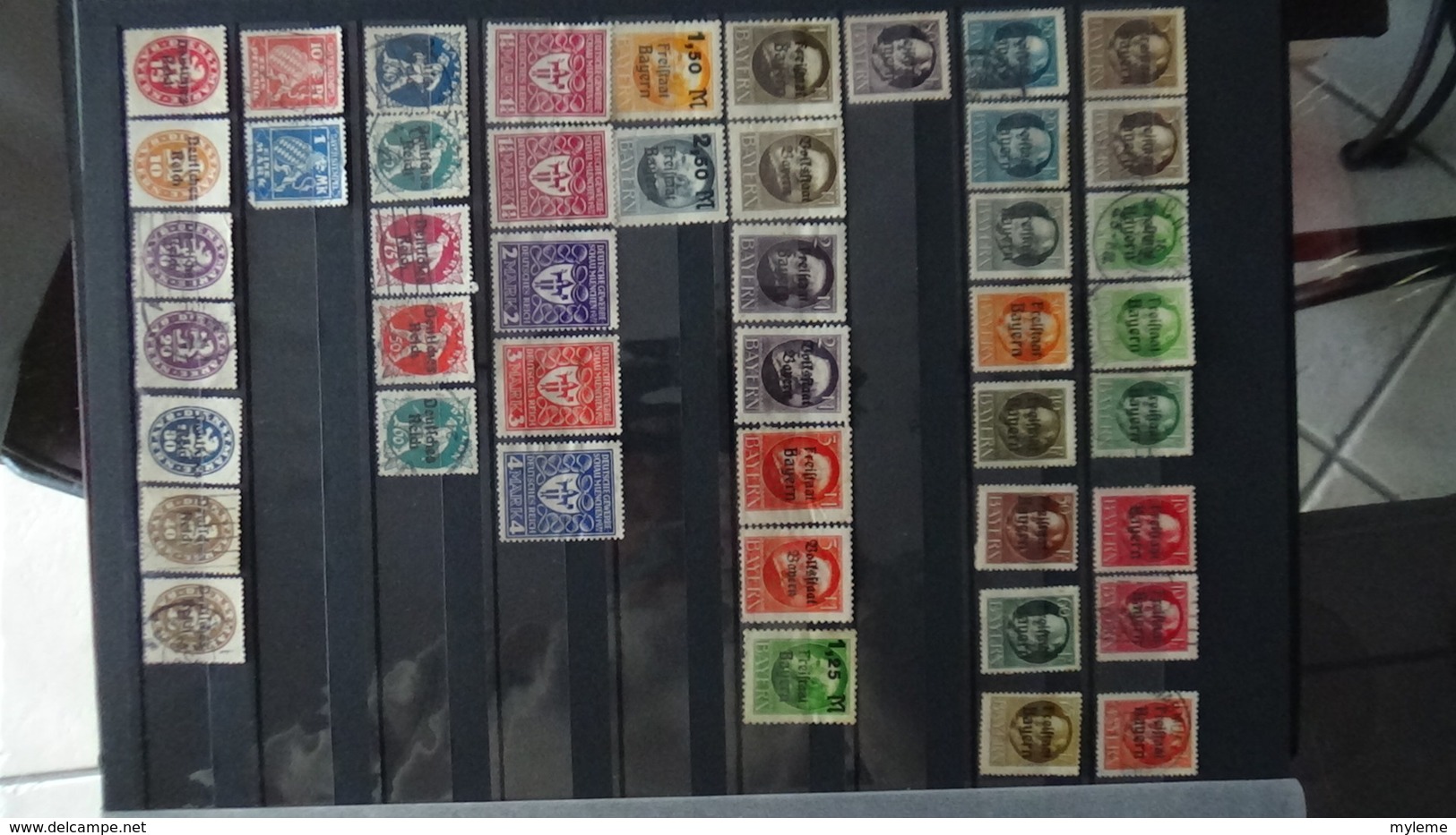 Collection Allemagne Majorité Oblitérés Dont Timbres ** De France Côte 299 Euros Hors Timbres De L'album !!! - Collections (en Albums)