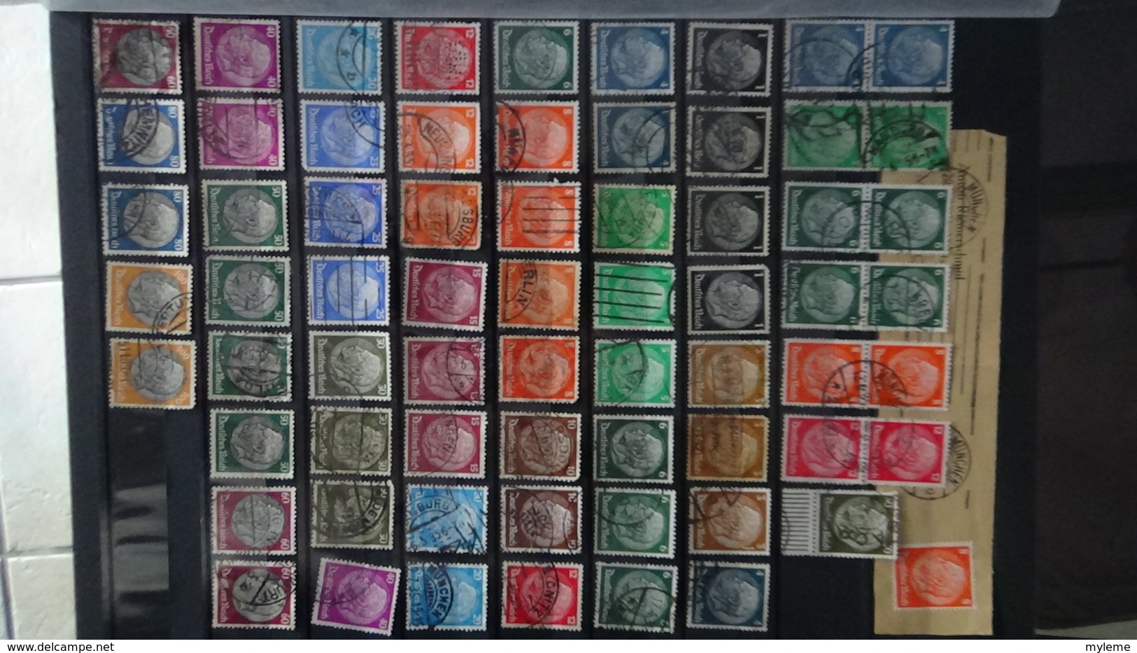 Collection Allemagne majorité oblitérés dont timbres ** de France côte 299 euros hors timbres de l'album !!!