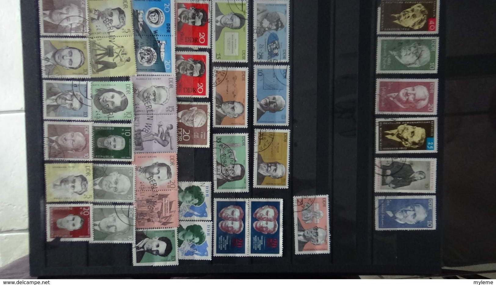 Collection Allemagne majorité oblitérés dont timbres ** de France côte 299 euros hors timbres de l'album !!!