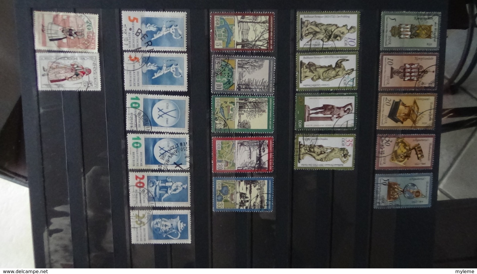 Collection Allemagne majorité oblitérés dont timbres ** de France côte 299 euros hors timbres de l'album !!!