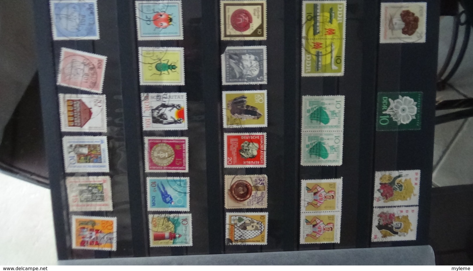 Collection Allemagne majorité oblitérés dont timbres ** de France côte 299 euros hors timbres de l'album !!!