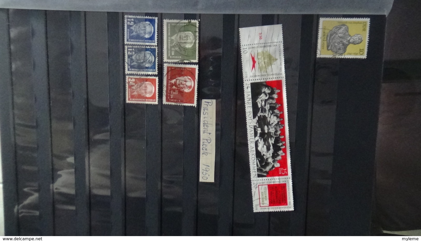 Collection Allemagne majorité oblitérés dont timbres ** de France côte 299 euros hors timbres de l'album !!!