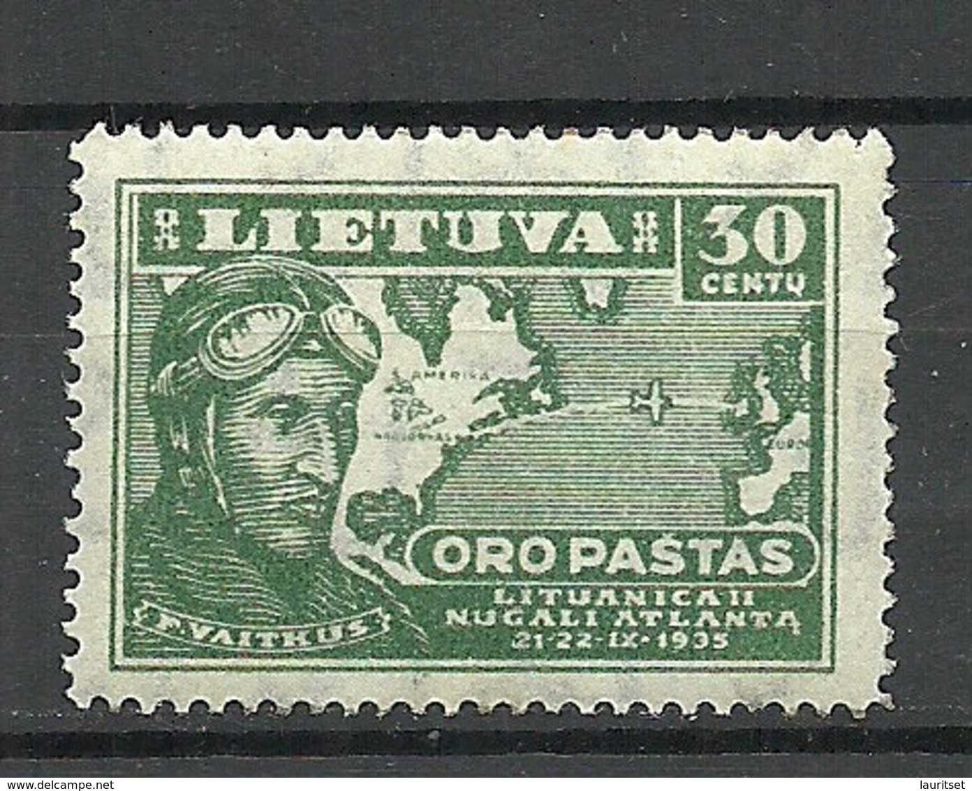 LITHUANIA Litauen 1936 Michel 406 MNH - Lituanie