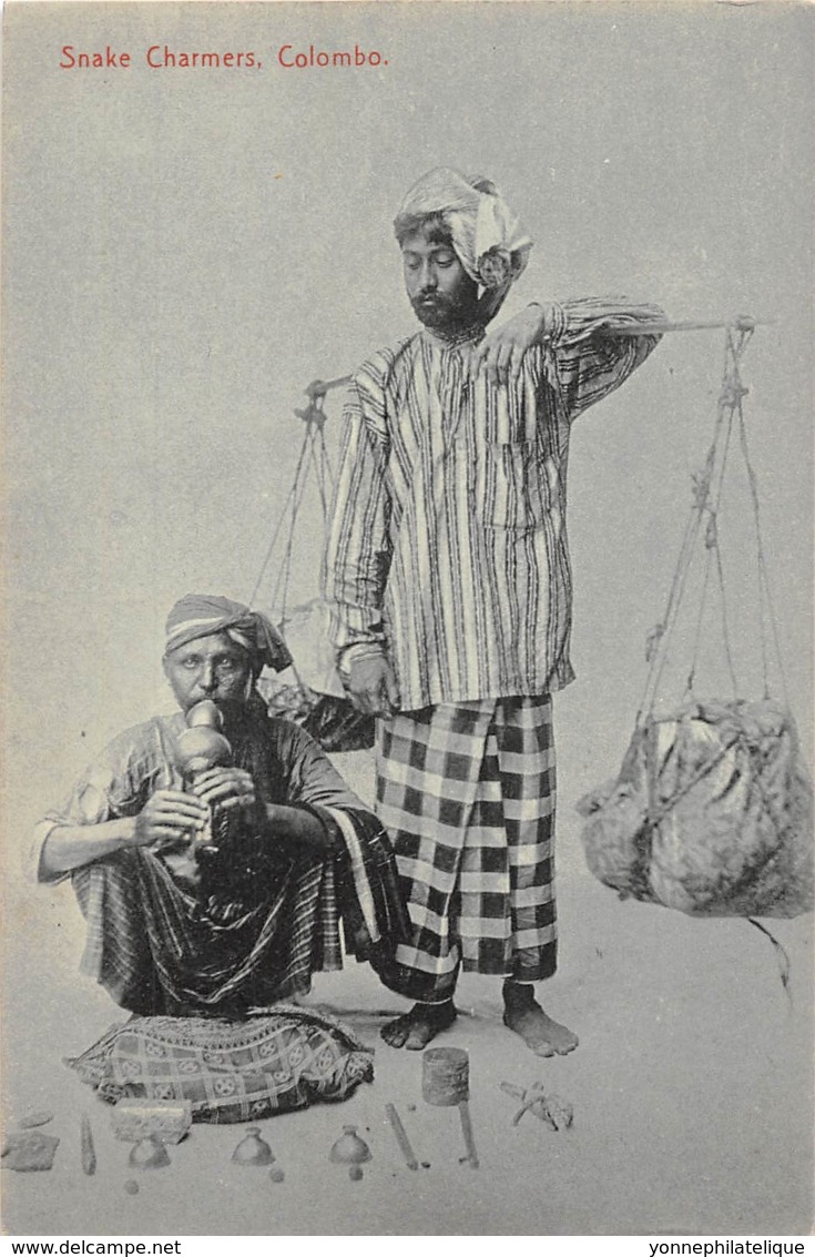 Ceylon - Ethnic V / 115 - Snake Charmers - Sri Lanka (Ceylon)