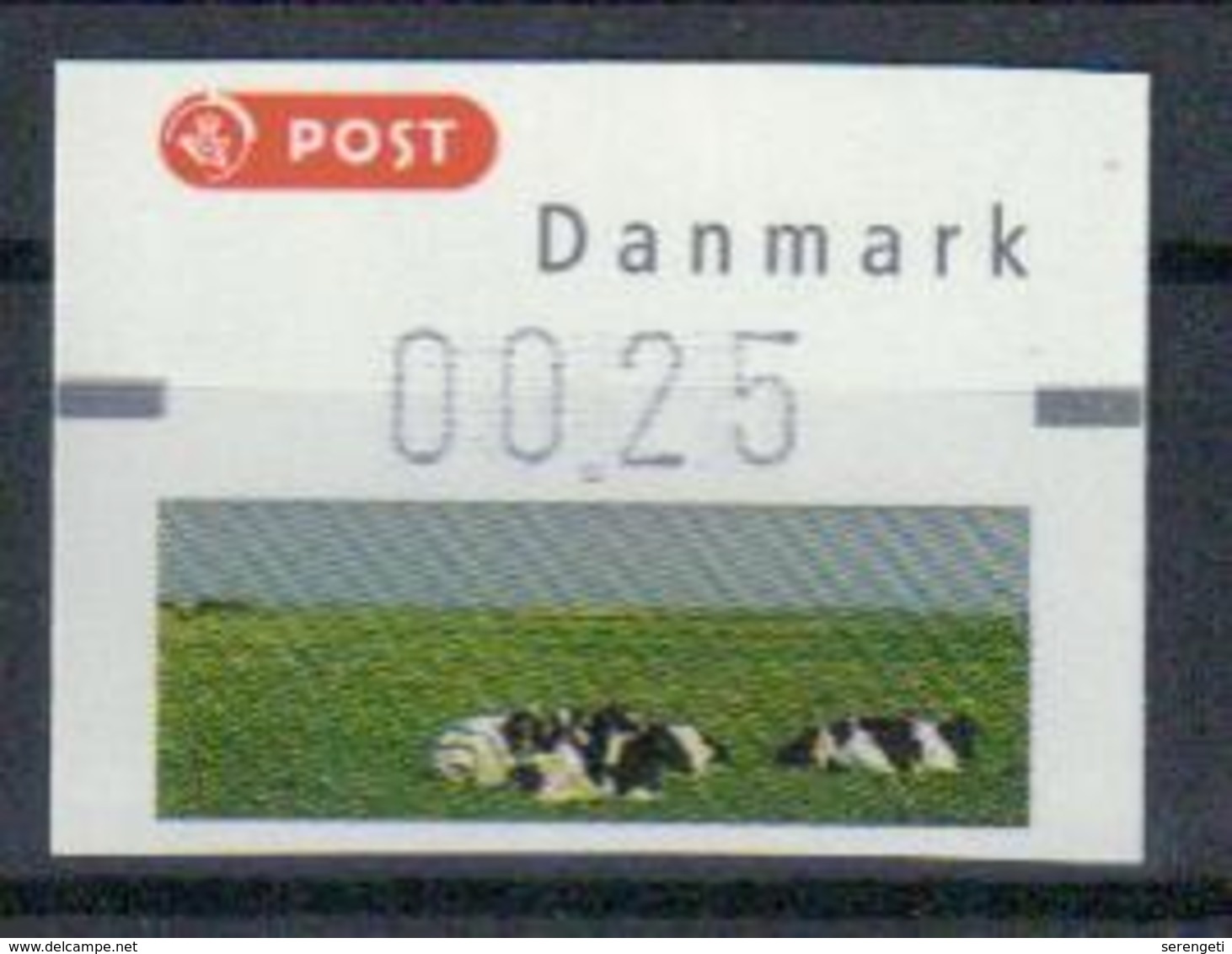 Dänemark ATM 'Kühe' / Denmark ATM 'Cows' **/MNH 2006 - Vaches