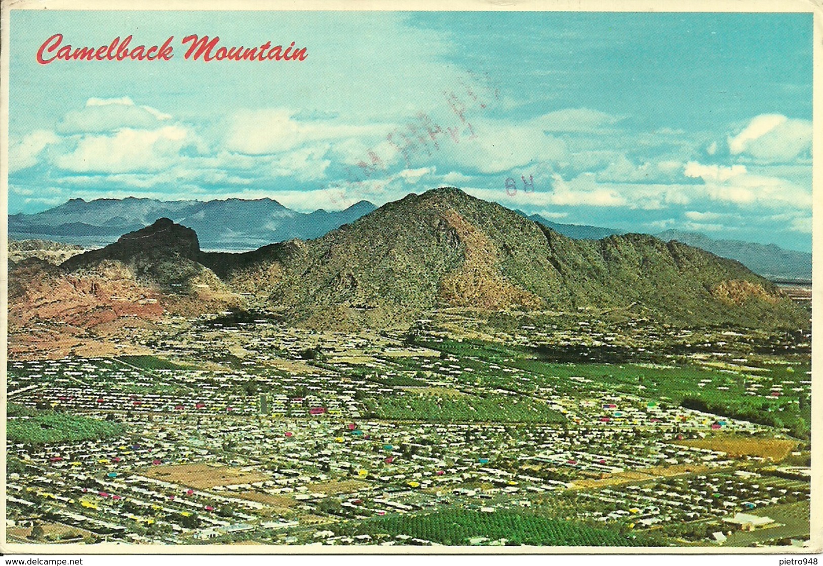 Phoenix (Arizona, USA) Camelback Mountain, General View, Vue Generale - Phoenix