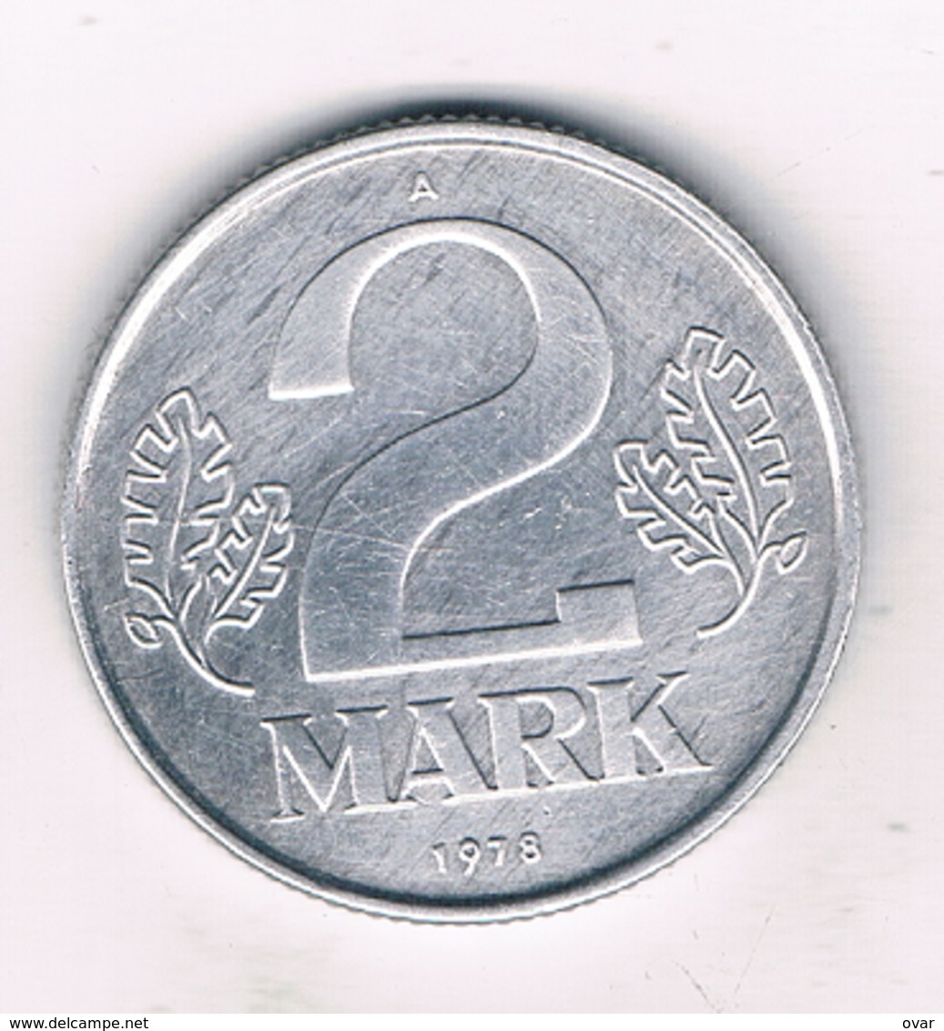 2 MARK 1978  A     DUITSLAND /8242/ - 2 Mark