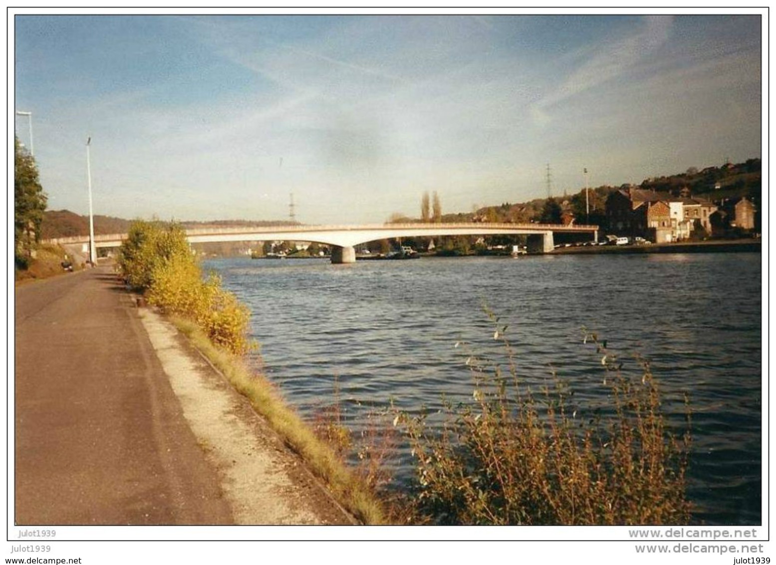 SCLAYN ..-- ANDENNE ..-- Pont Sur La Meuse .  !!! PHOTO !!! - Andenne
