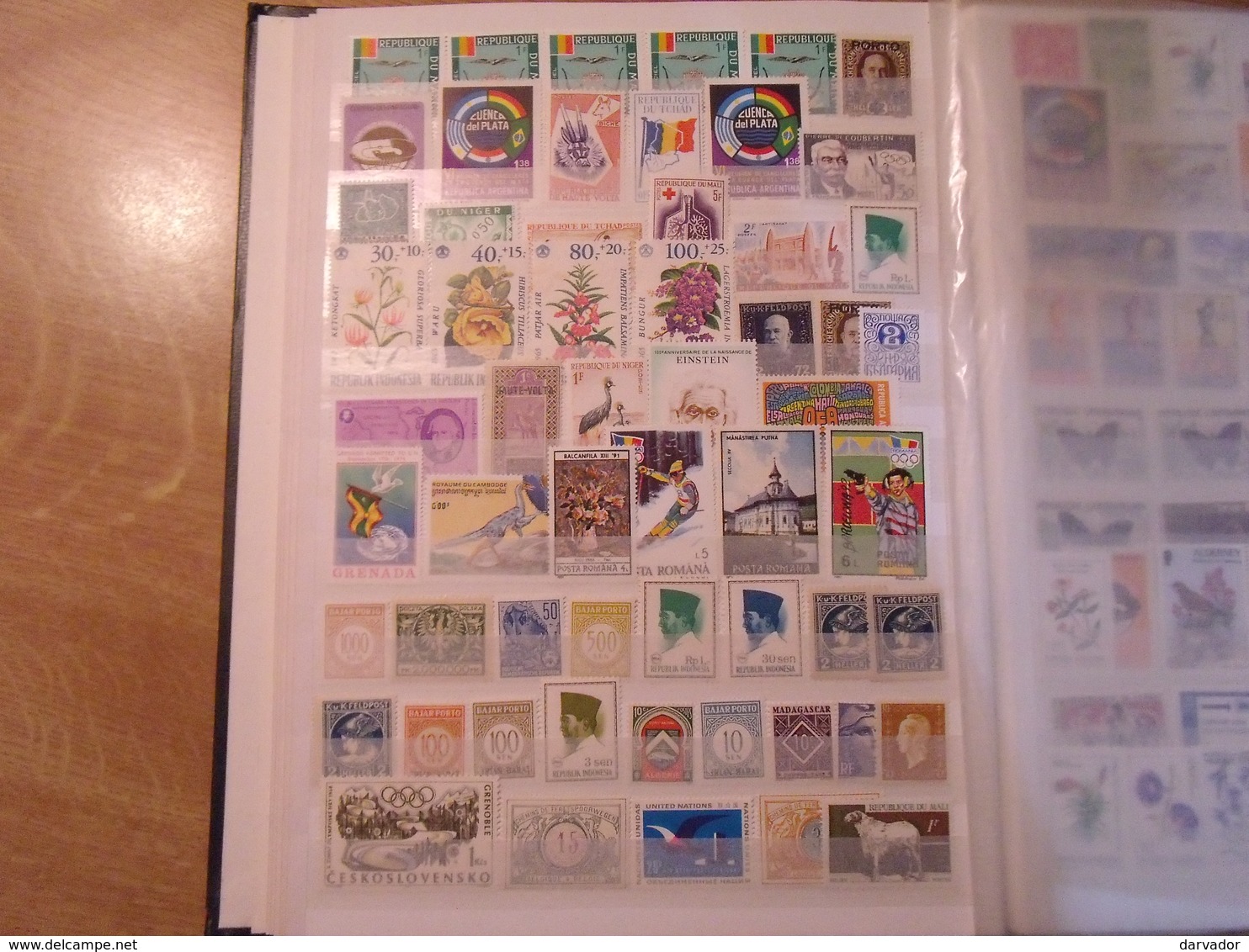 LIQUIDATION / Album M /  timbres divers monde tous neuf **  MNH ( sans charnière   (52 photos ) SUPERBE