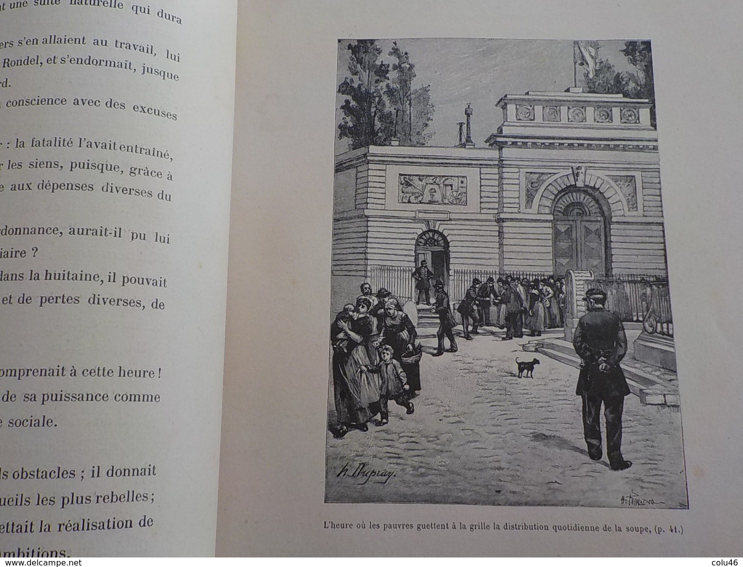 Art Nouveau livre illustré tranches dorées Avec la Volonté de vivre mine mineurs Courrières Serge Barranx