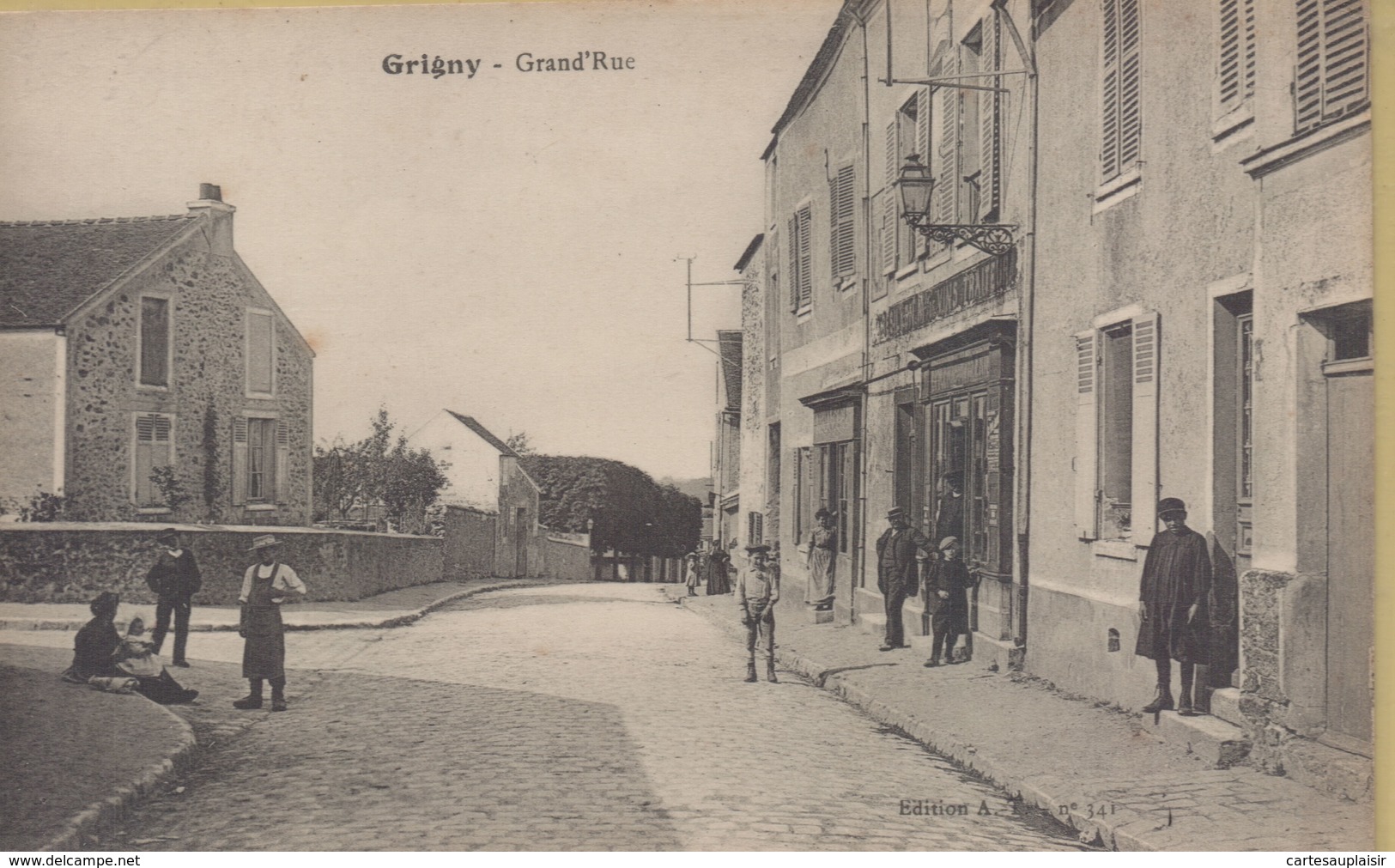 Grigny : Grande Rue - Grigny