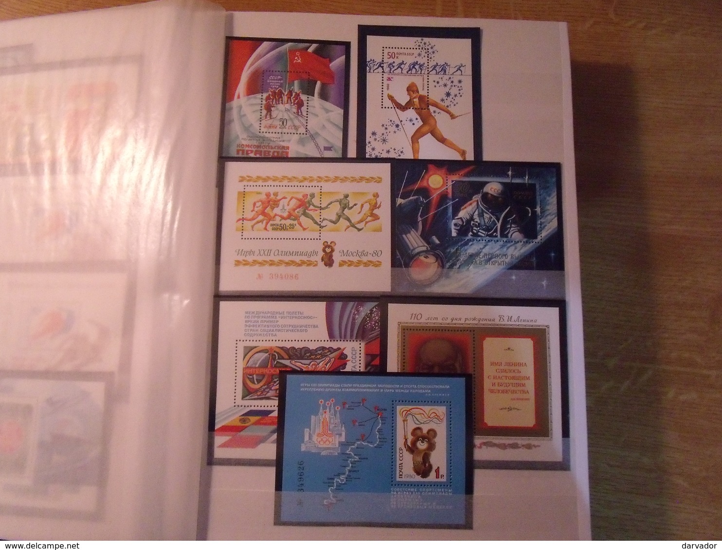 LIQUIDATION / Album BB / collection de 146 blocs de russie / URSS tous neuf **  MNH + divers timbres SUPERBE