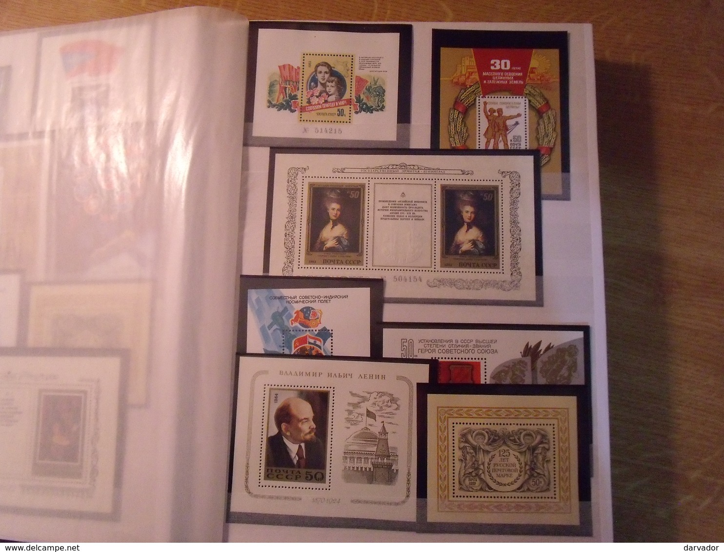 LIQUIDATION / Album BB / collection de 146 blocs de russie / URSS tous neuf **  MNH + divers timbres SUPERBE