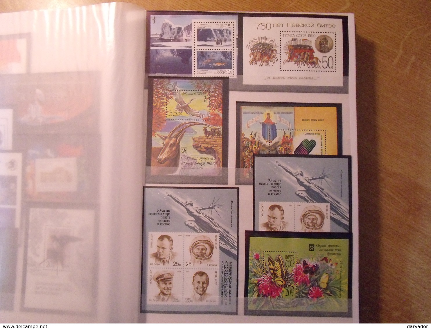 LIQUIDATION / Album BB / collection de 146 blocs de russie / URSS tous neuf **  MNH + divers timbres SUPERBE