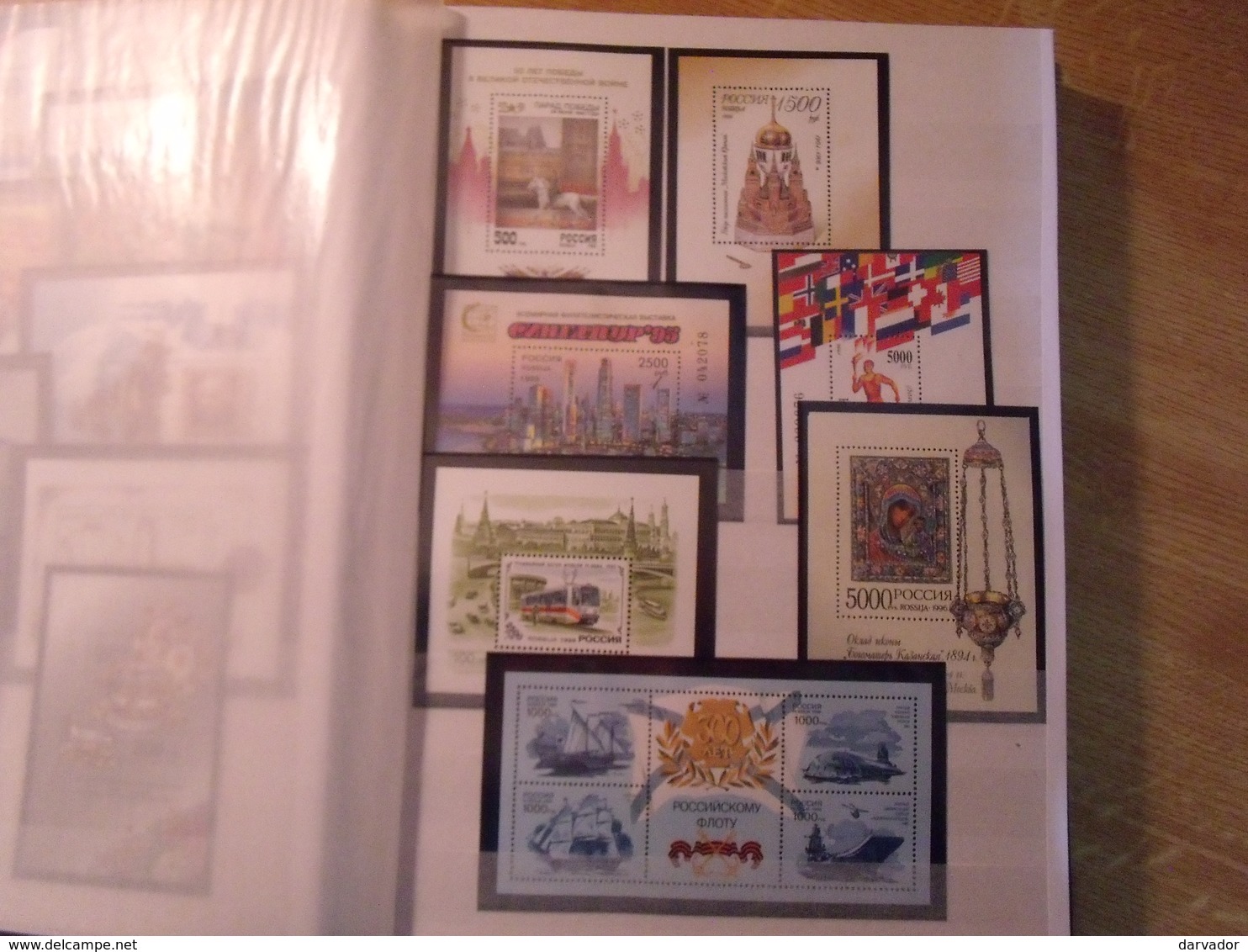 LIQUIDATION / Album BB / collection de 146 blocs de russie / URSS tous neuf **  MNH + divers timbres SUPERBE