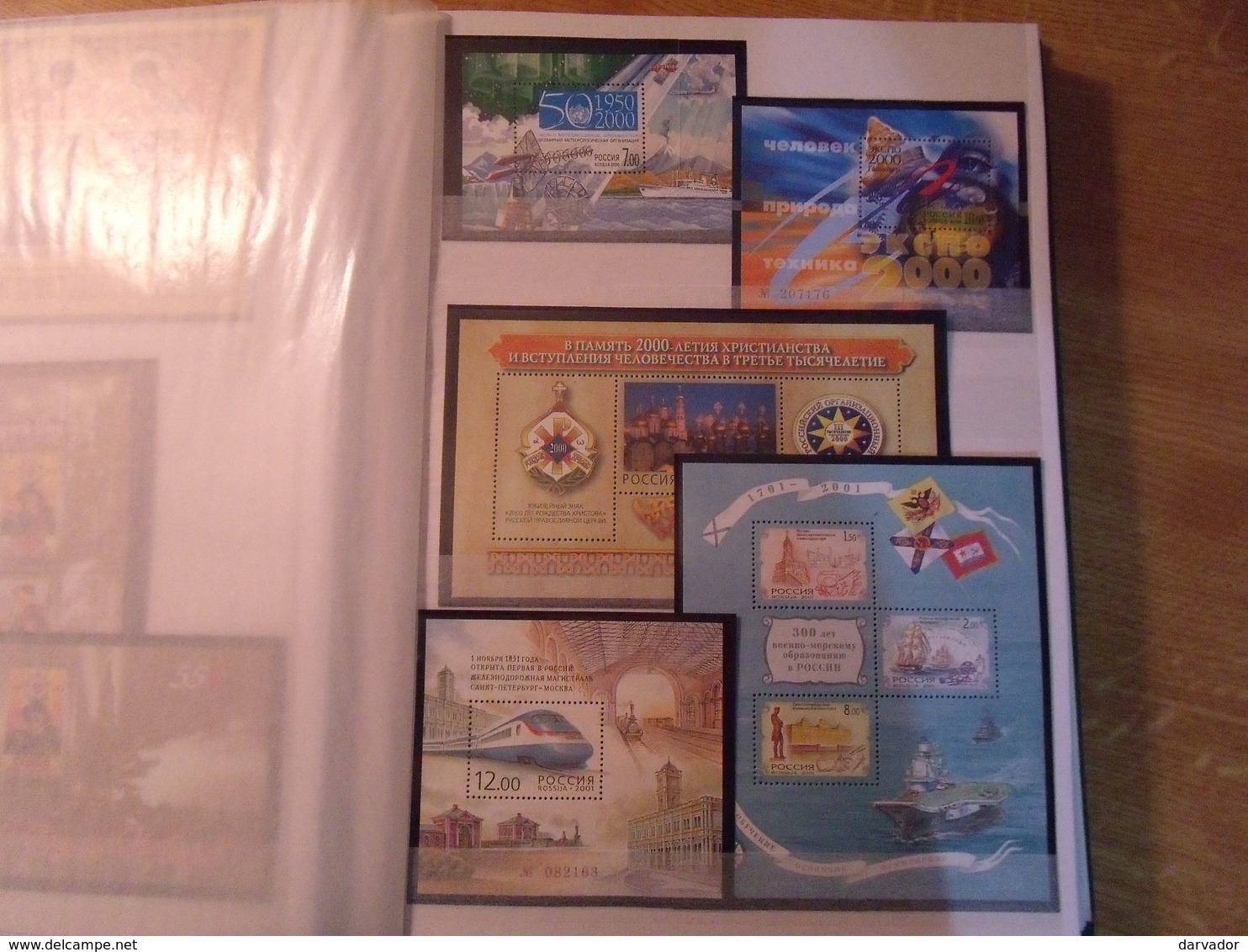 LIQUIDATION / Album BB / collection de 146 blocs de russie / URSS tous neuf **  MNH + divers timbres SUPERBE