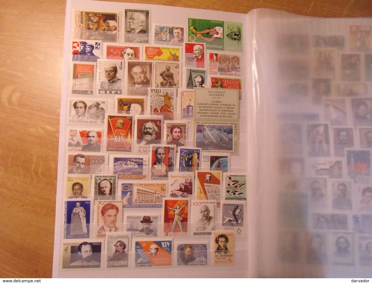 LIQUIDATION / Album BB / collection de 146 blocs de russie / URSS tous neuf **  MNH + divers timbres SUPERBE