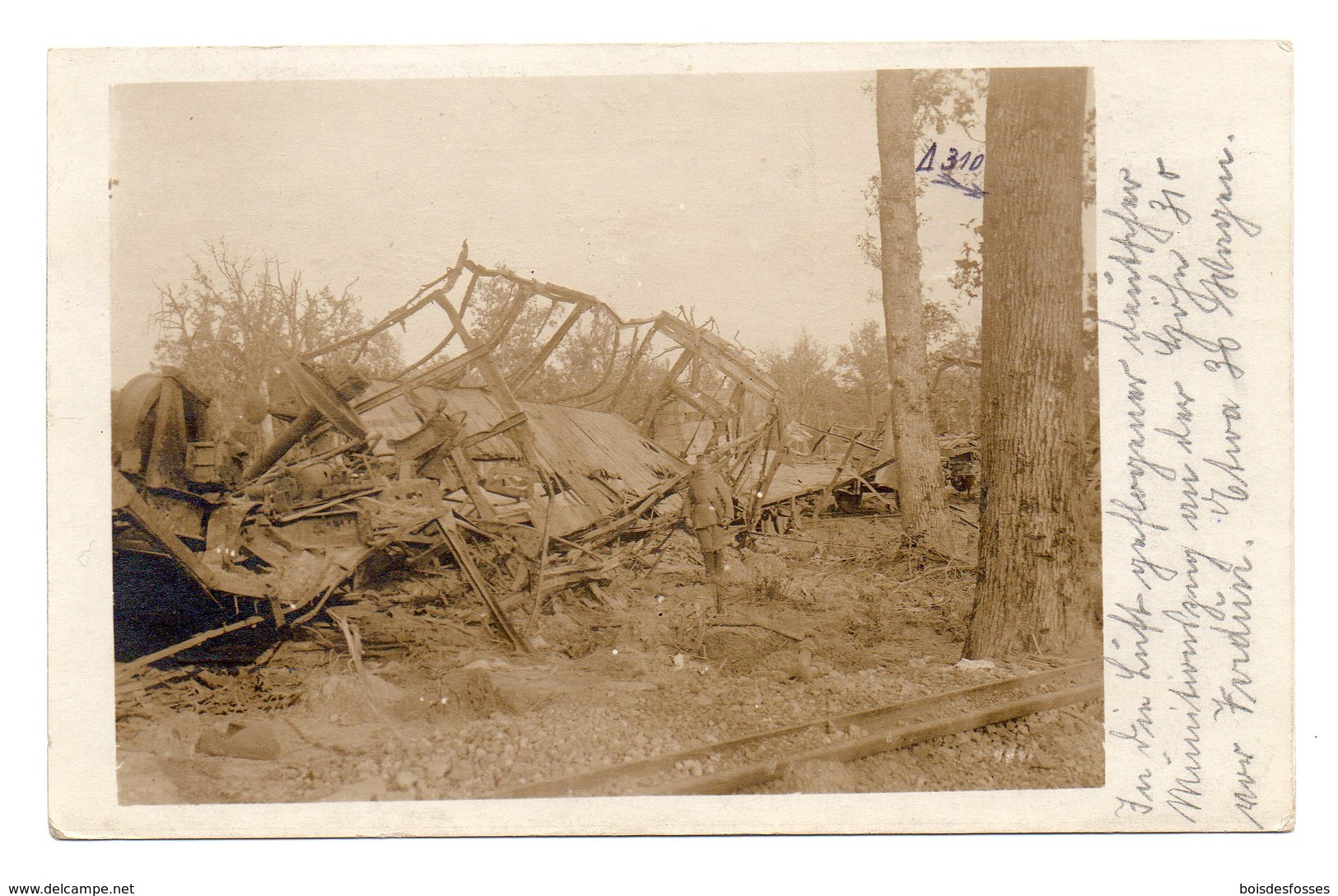 CARTE PHOTO ALLEMANDE DES JUMELLES D'ORNES.COTE 310.ORNES 55.VERDUN.14-18.1WK.WW1.1WELTKRIEG. - Autres & Non Classés