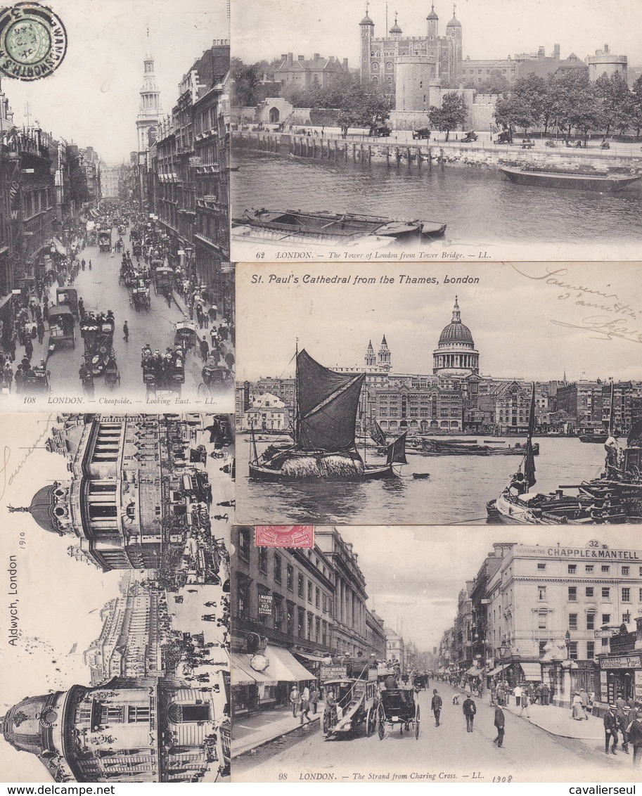 45 CP De LONDRES 1905 Vers 1915 - 5 - 99 Cartes