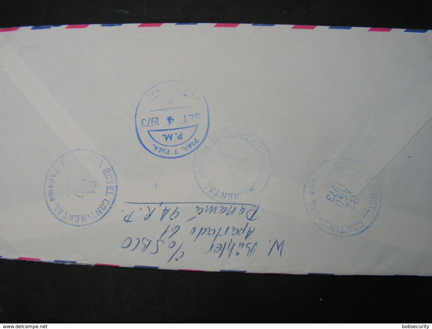 Panama  Air Mail , Obario R Cv.  1973 - Panama