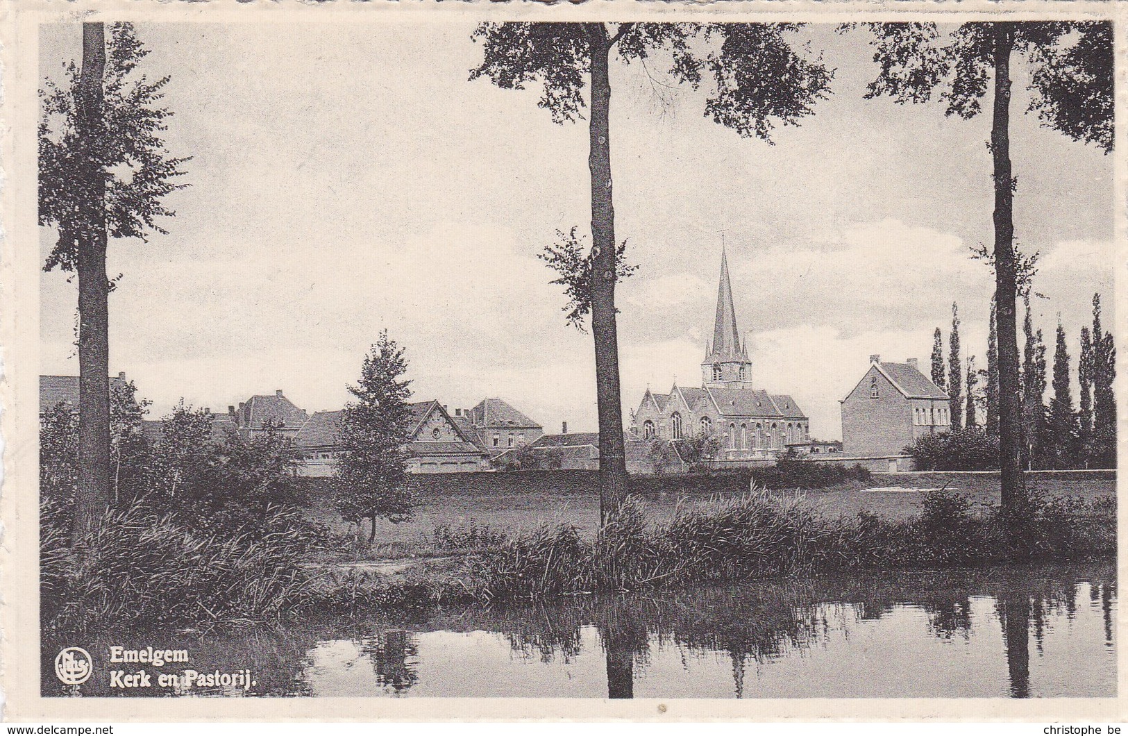 Emelgem, Kerk En Pastorij (pk51741) - Izegem