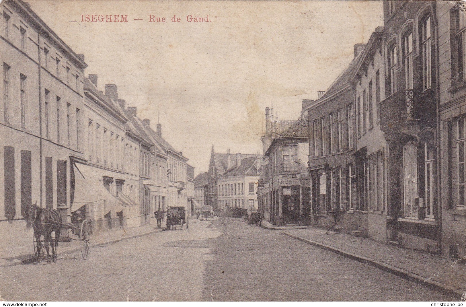 Izegem, Iseghem, Rue De Gand (pk51746) - Izegem