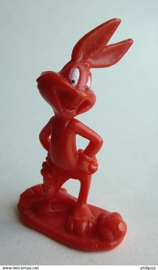 Rare FIGURINE PUBLICITAIRE PRIME - WEETABIX WARNER 1995 DAFFY SYLVESTRE BUGS BUNNY Rouge - Autres & Non Classés