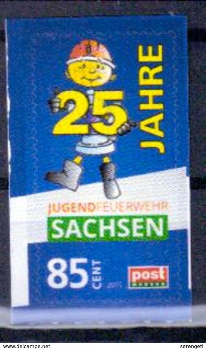Deutschland PostModern '25 J. Jugendfeuerwehr Sachsen' / Germany '25th Ann. Of Junior Firefighters Saxony' **/MNH 2015 - Feuerwehr