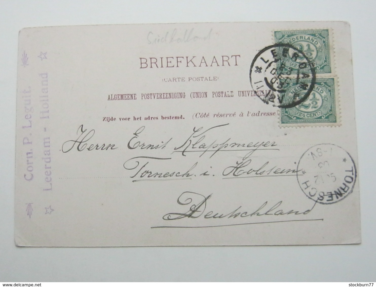 Carte Postale  , Briefkaart ,  LEERDAM 1903 - Leerdam