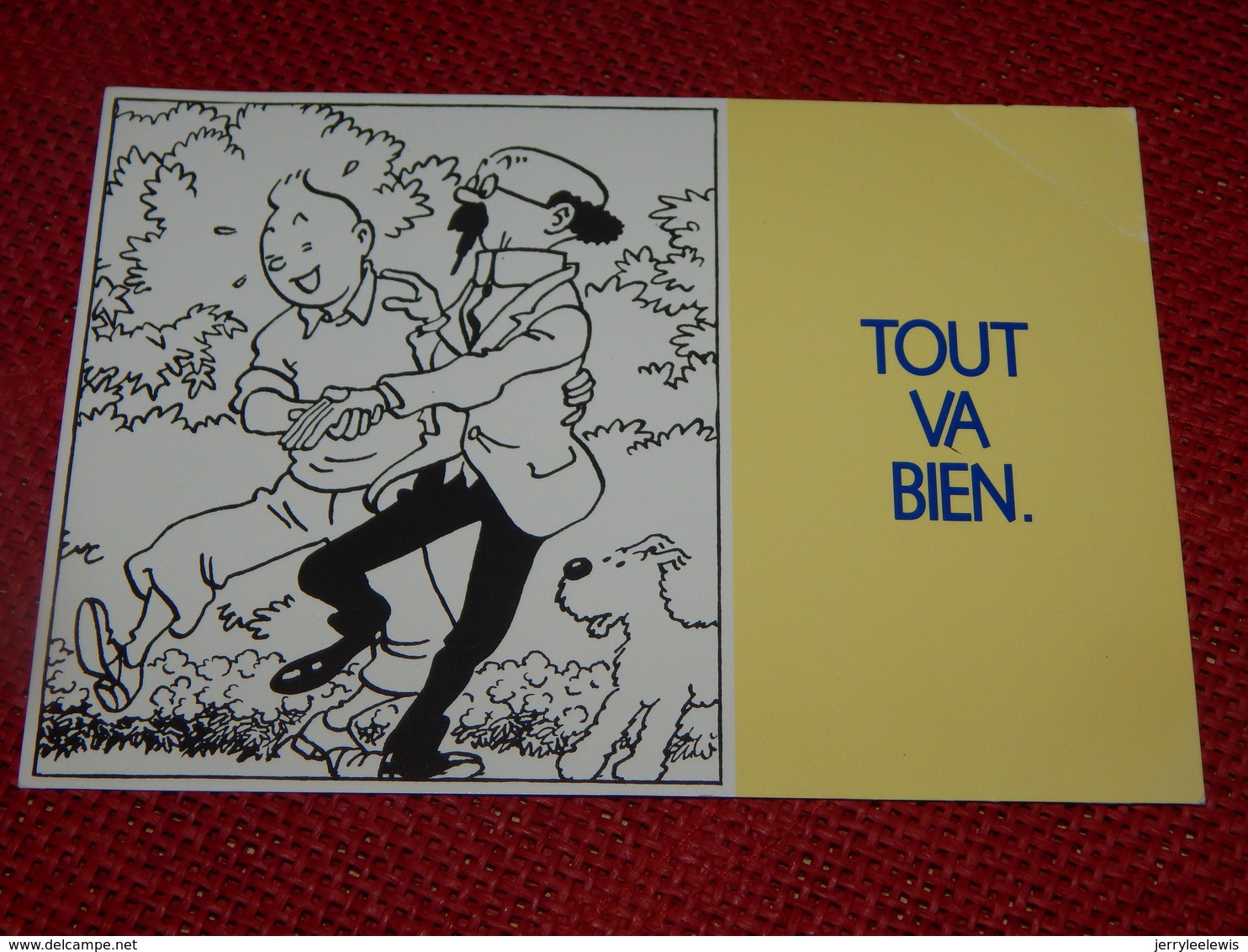 FANTAISIES - HUMOUR  BD -  " Tintin Et Tournesol " De Hergé : Tout Va Bien - Bandes Dessinées