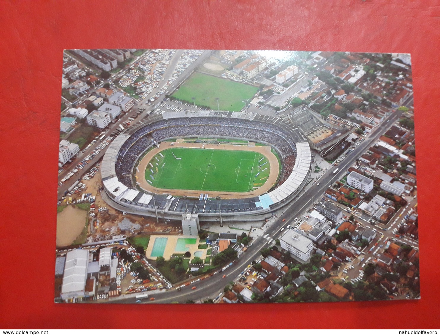 Une Carte Un Stade Aztèque Depuis L'air - Storia Postale