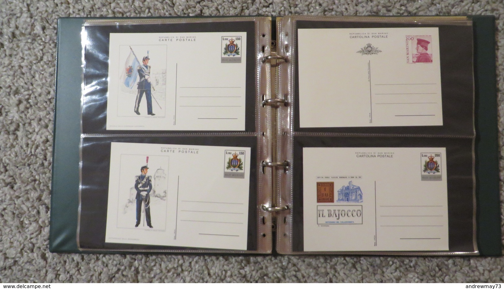 FDC COLLECTION- 8 BOOKS 615 FDC (480 FROM ITALY)