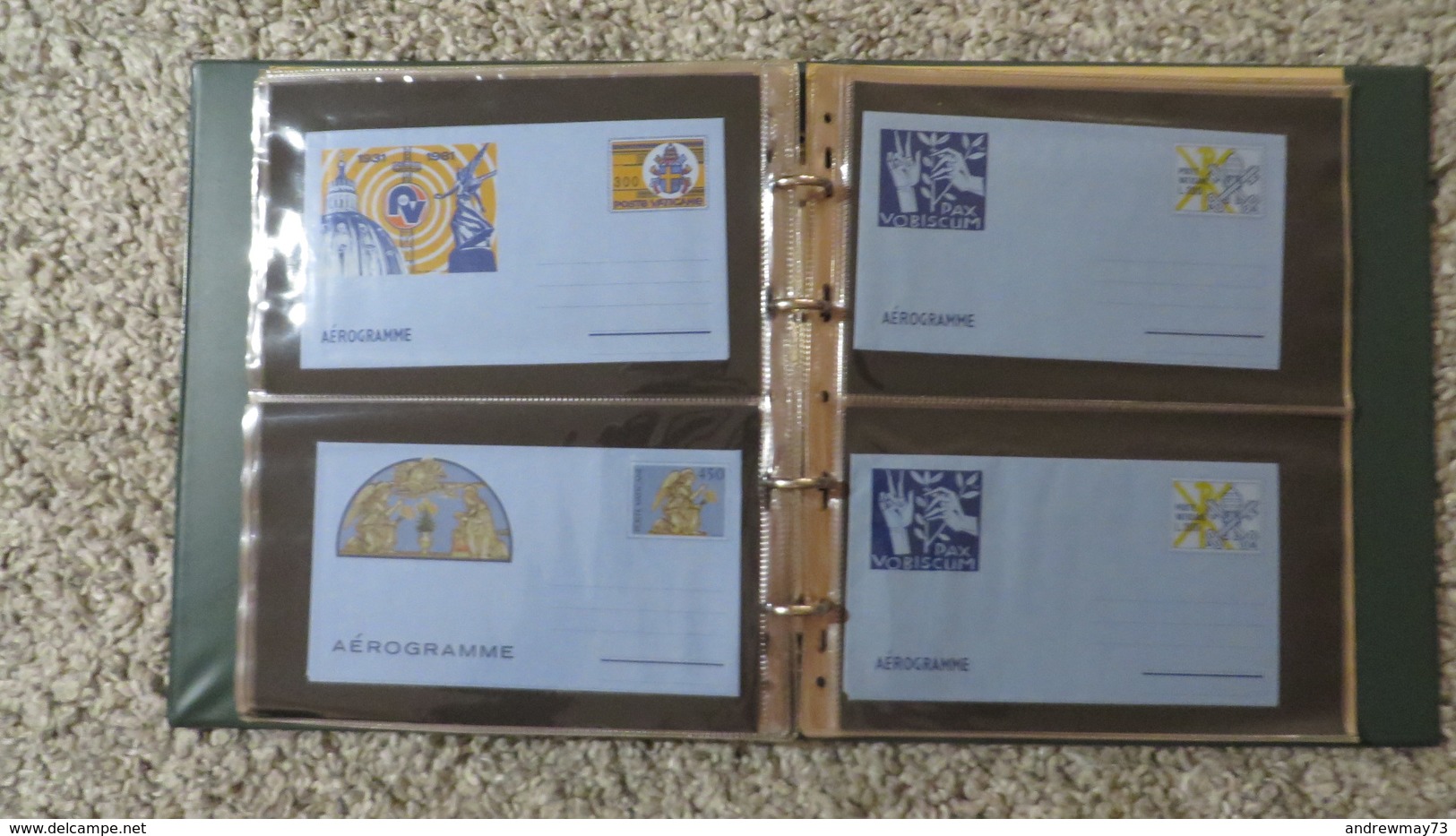 FDC COLLECTION- 8 BOOKS 615 FDC (480 FROM ITALY)