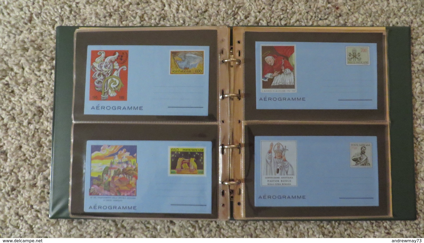 FDC COLLECTION- 8 BOOKS 615 FDC (480 FROM ITALY)