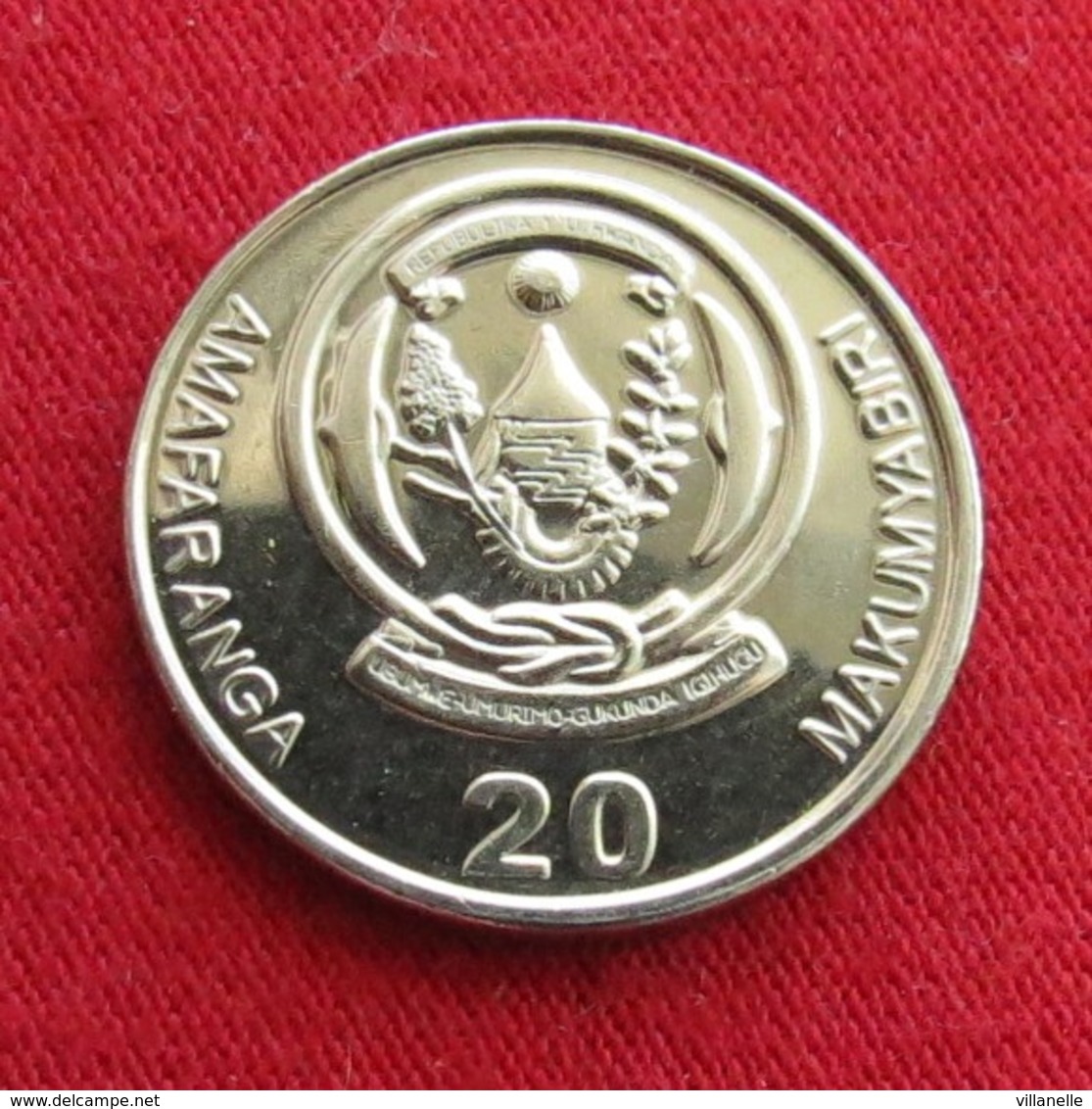 Rwanda 20 Francs 2009  Ruanda - Rwanda