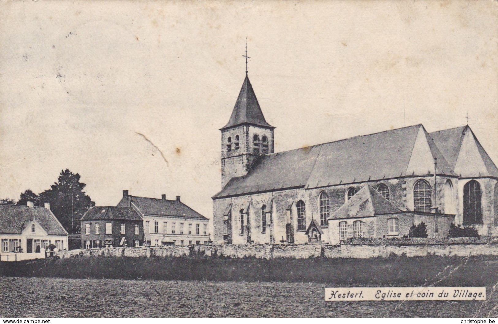 Heestert, Hestert, Eglise Et Coin Du Village (pk51871) - Zwevegem