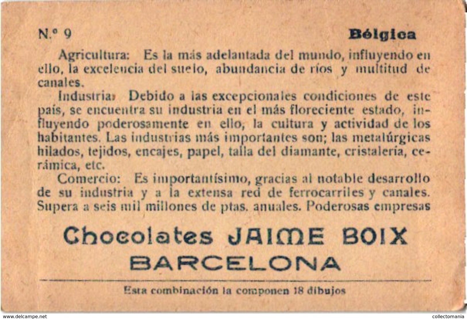 Puzzle18 Chromo litho trade cards c1918 CHOColat,  6,8cm  X 10,53m,  Very Good - King Albert world war I, complete    VG