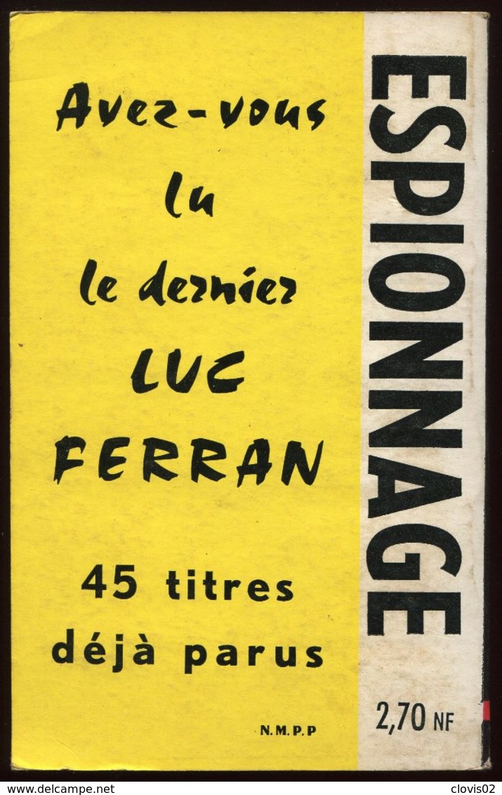 Bombes à Tout Casser - Philippe Casanova - Espionnage éditions L'arabesque 1962 - Editions De L'Arabesque