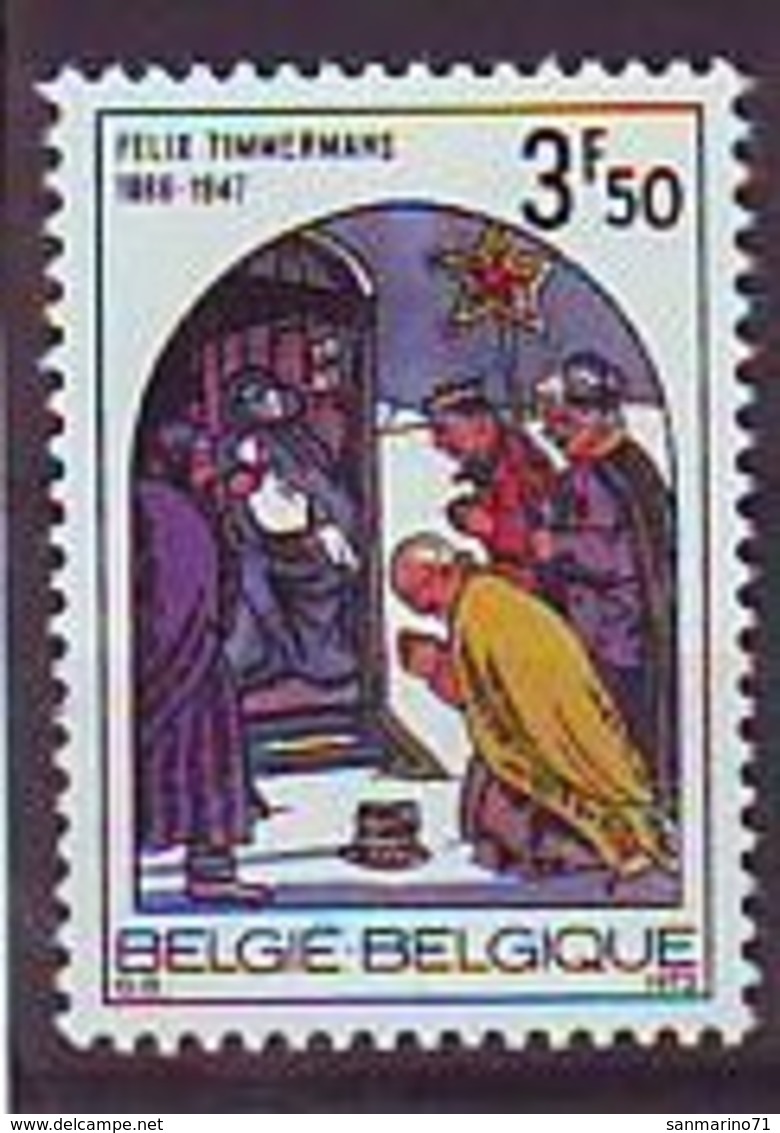 BELGIUM 1705,unused,Christmas 1972 - Unused Stamps