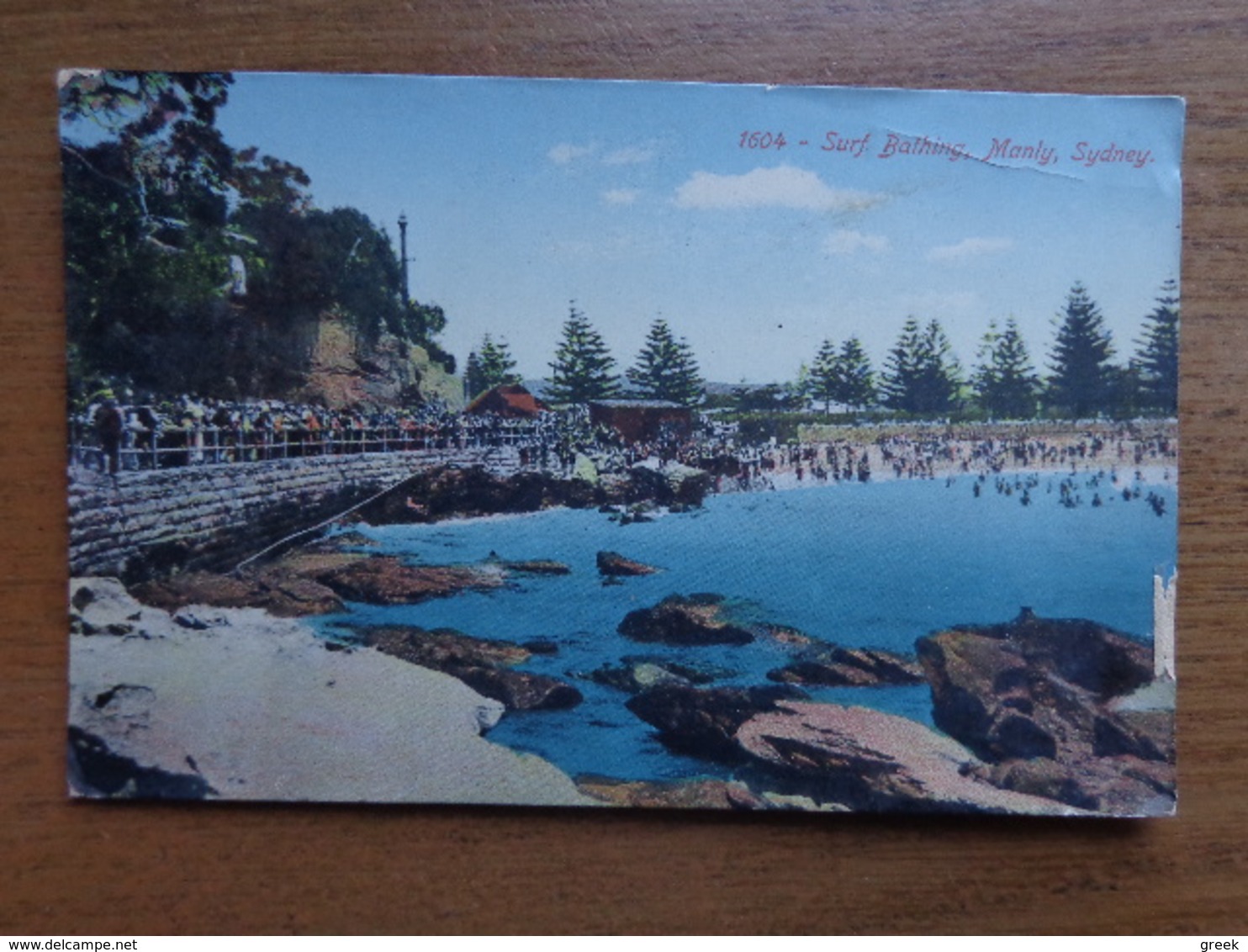 Australia / Sydney, Surf Bathing, Manly --> Written 1912 - Sydney