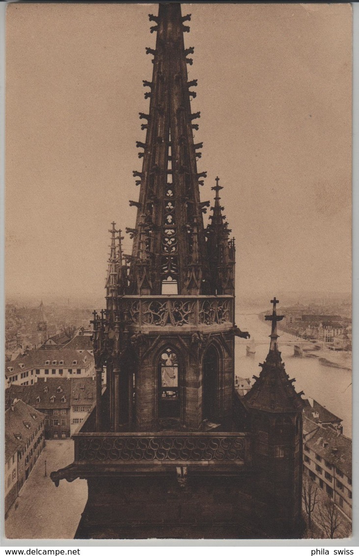 Basler Münster - Spätgotischer Helm Des Georgturms XV. Jahrhundert - Autres & Non Classés