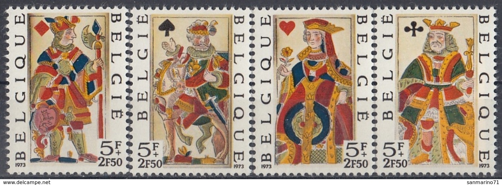 BELGIUM 1746-1749,unused - Unused Stamps