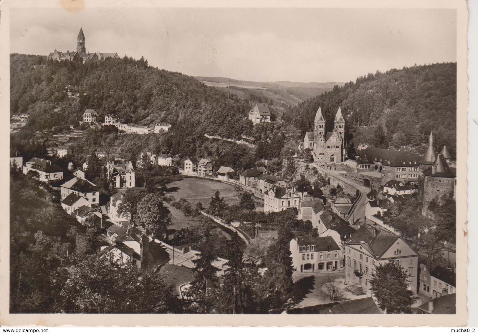 LUXEMBOURG - CLERVAUX - VUE DE CLERVAUX ET ABBAYE - Clervaux