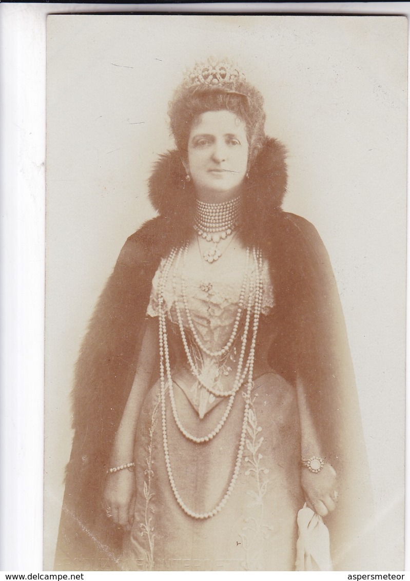 QUEEN ELENA OF ITALY, ELENA DE MONTENEGRO, ESPOSA DE VITTORIO EMANUELE III. NB. CIRCA 1900s- BLEUP - Koninklijke Families