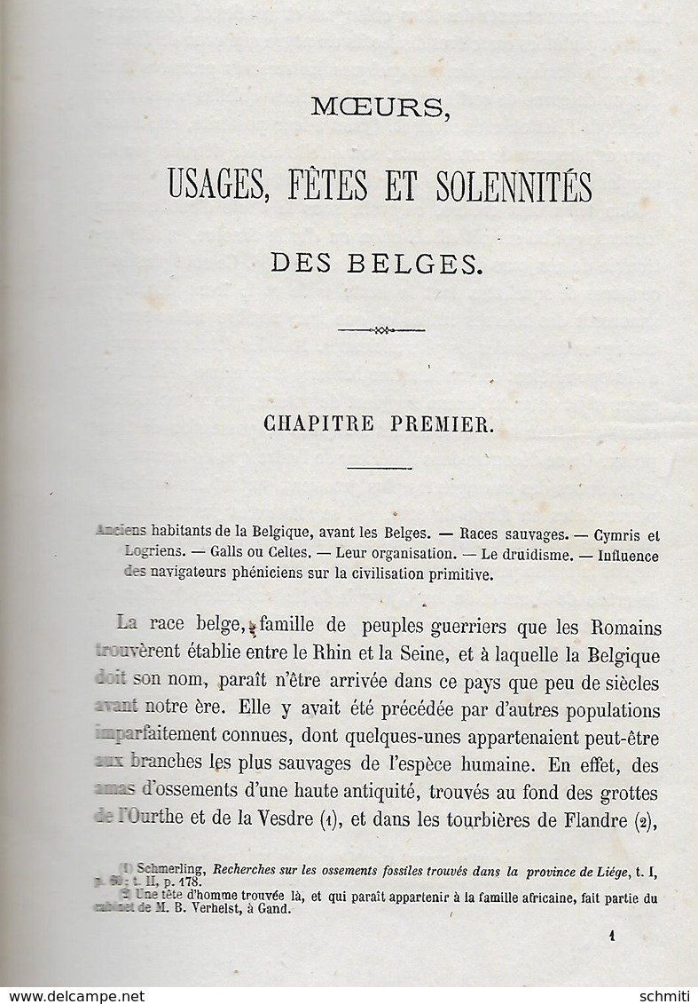 -MOEURS,USAGES,FËTES?et SOLENNITES Des Belges Par H.G. MOKE-295 Pages-reliures Toilée Habimée - Bélgica