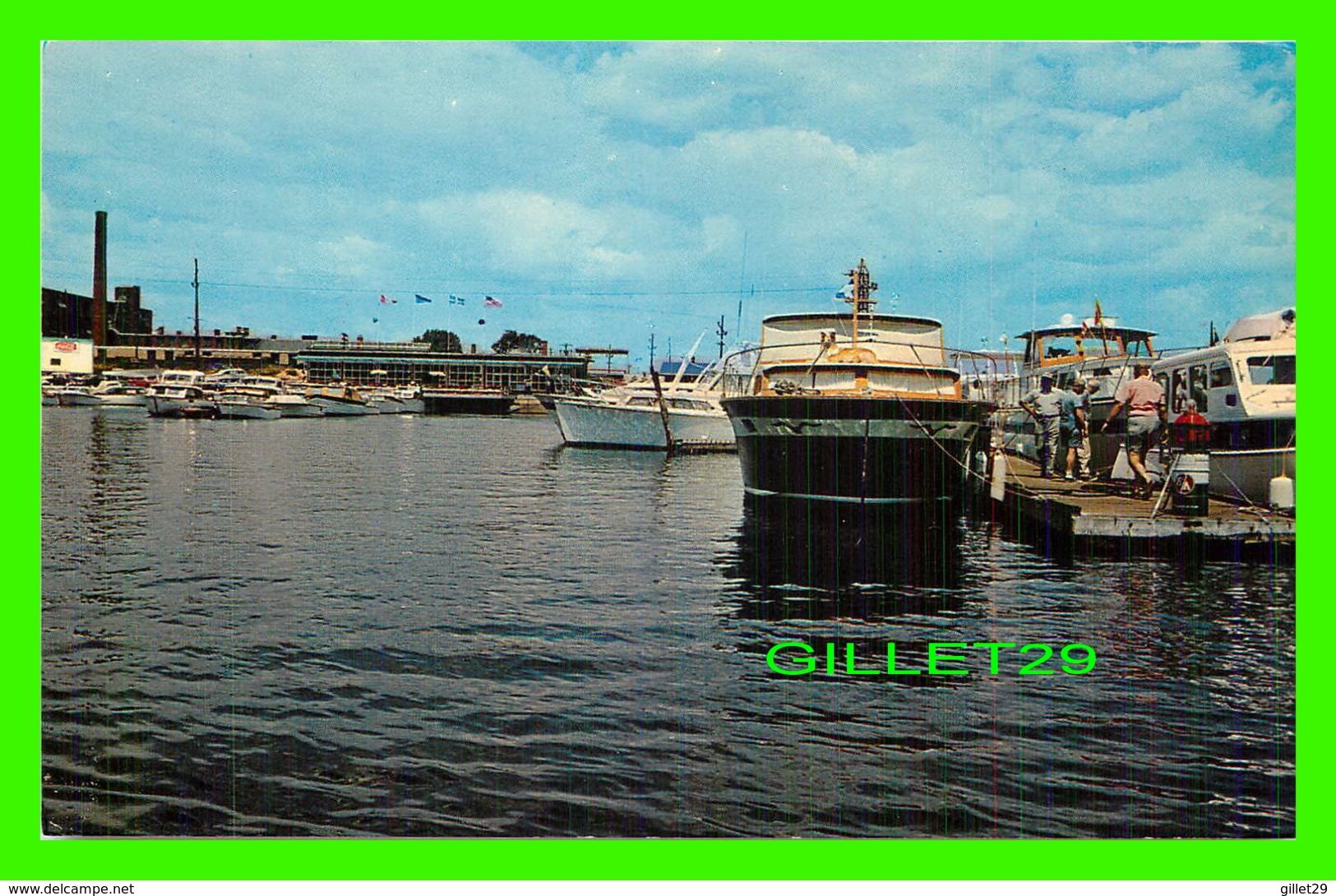 ST-JEAN, QUÉBEC - CLUB  NAUTIQUE, ANIMÉE DE BATEAUX - UNIC - - Autres & Non Classés