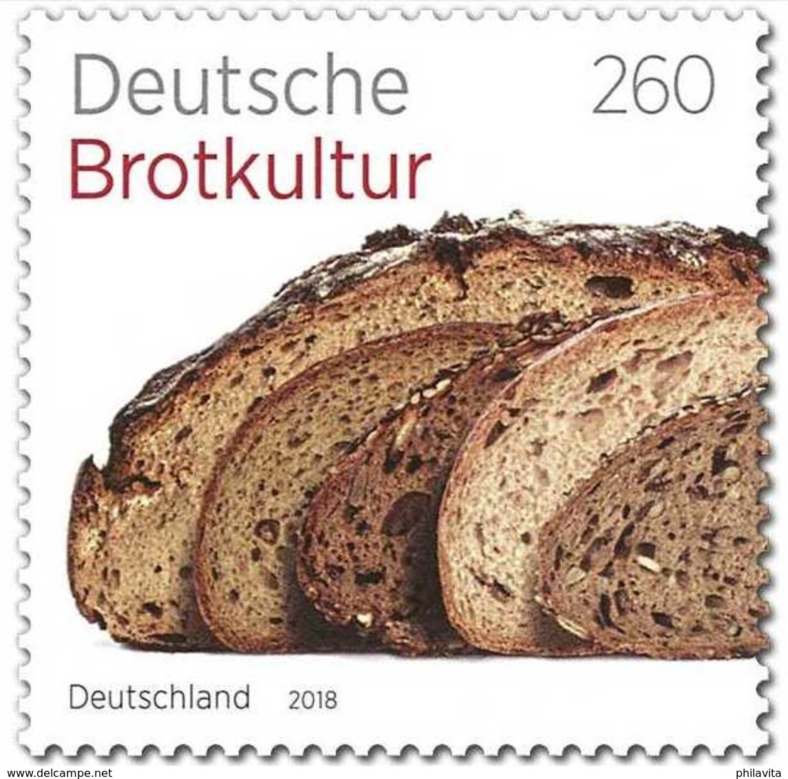 2018 Germany /BRD - German Bread Culture / Deutsche Brotkultur - 1 V MNH** MI 3355 Paper - Ernährung