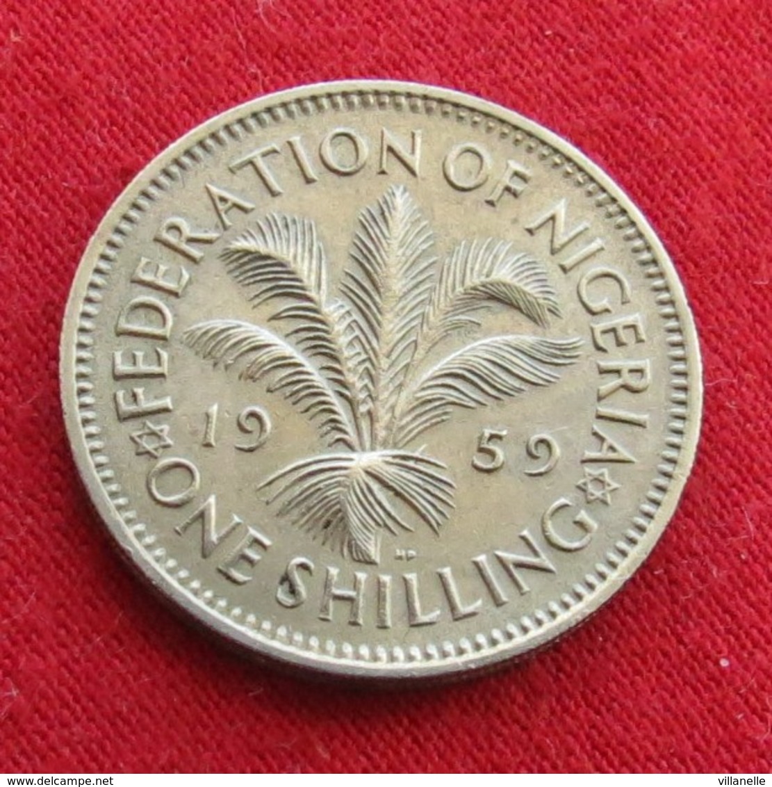 Nigeria 1 One Shilling 1959 KM# 5 - Nigeria