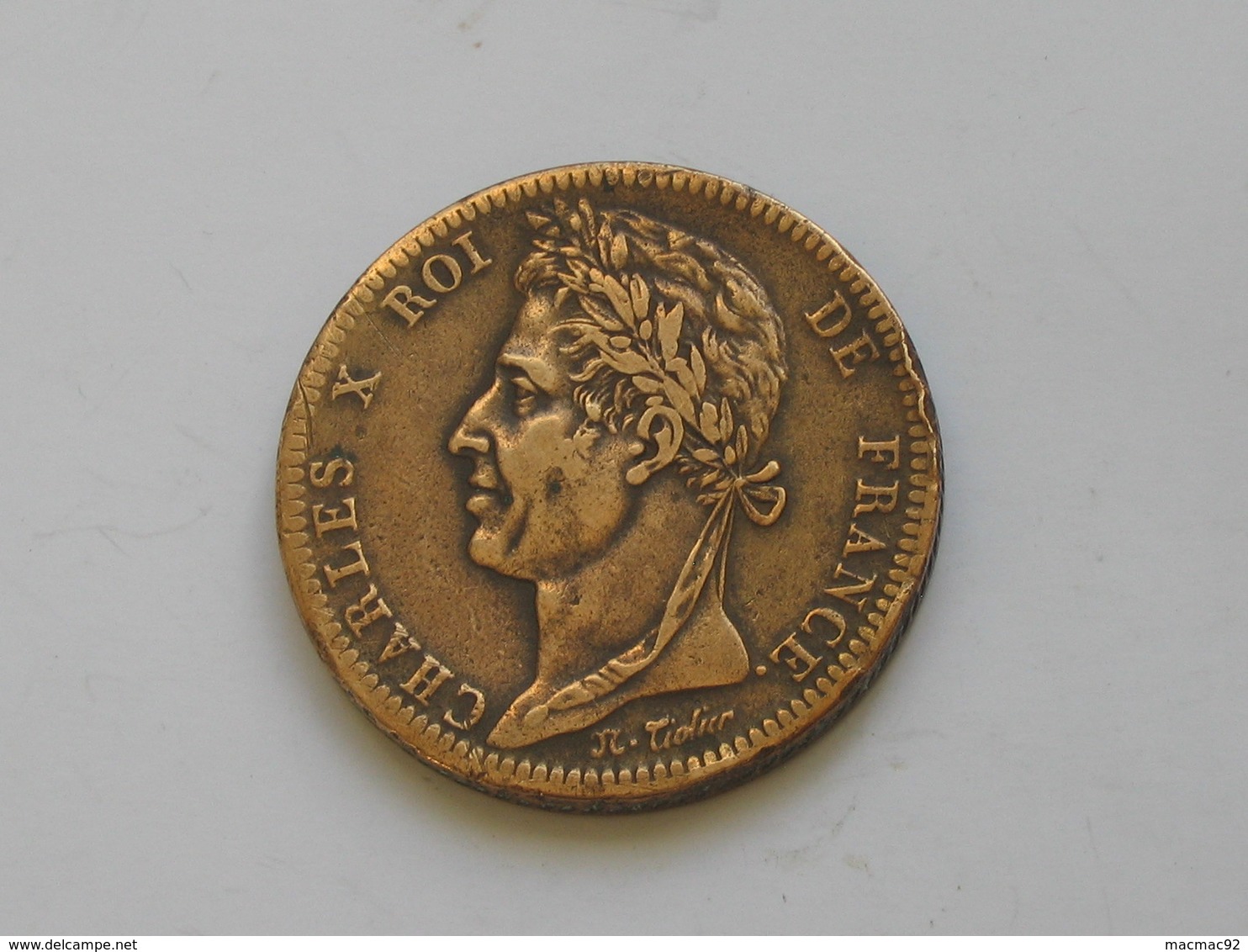 10 Centimes 1828 A - CHARLES X - Frappée Pour  La Guyane   **** EN ACHAT IMMEDIAT ***** - French Guiana